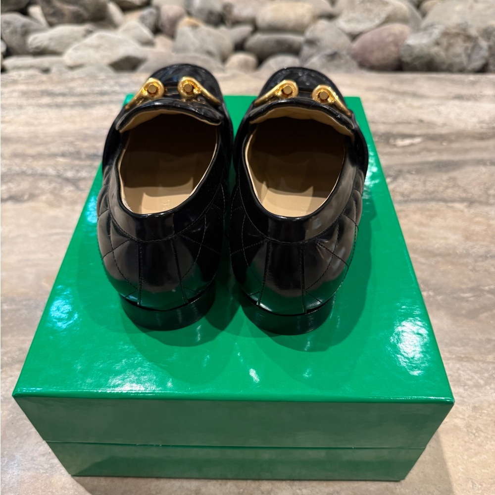 NIB Bottega Veneta Monsieur Padded Leather Loafers Size EU 37 $1650 - Picture 6 of 8